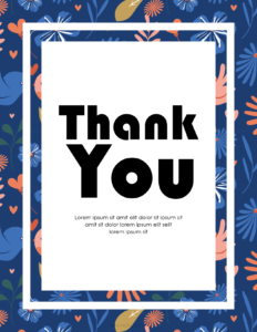 Thank You Card