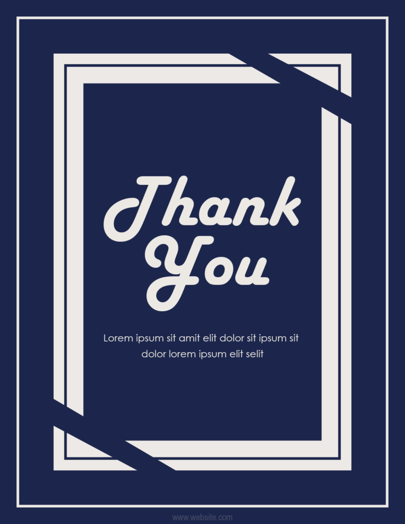 Thank You Card